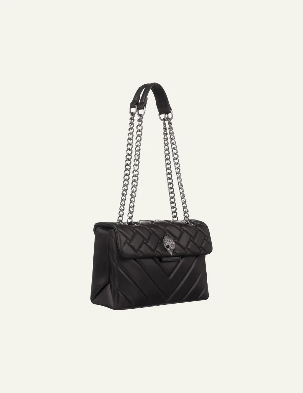 KURT GEIGER LEATHER KENSINGTON X BAG