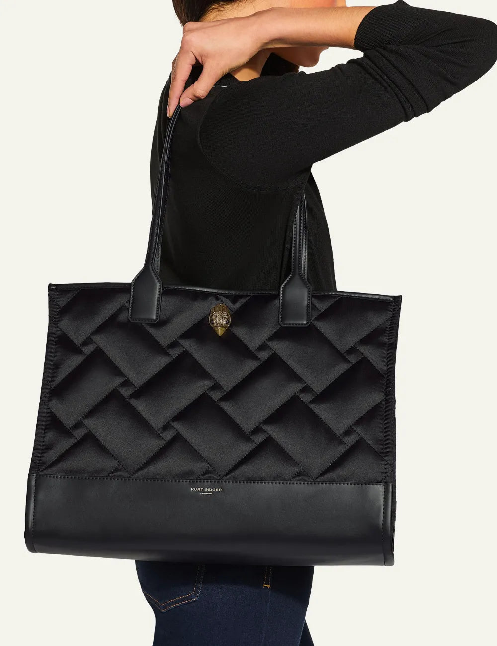 KURT GEIGER RECYCLED SQ SHOPPER