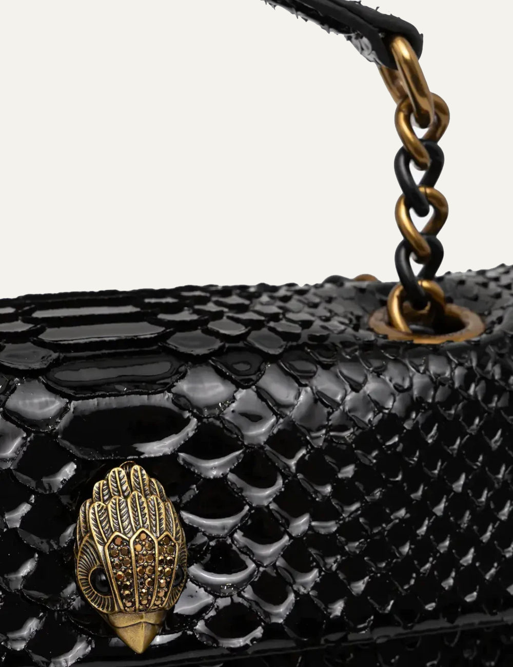 KURT GEIGER LEATHER KENSINGTON BAG