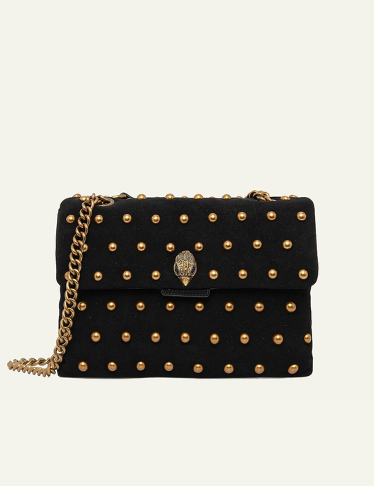 KURT GEIGER LG KENSINGTON STUDS BLACK