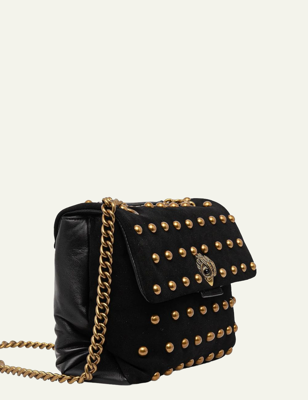 KURT GEIGER LG KENSINGTON STUDS BLACK