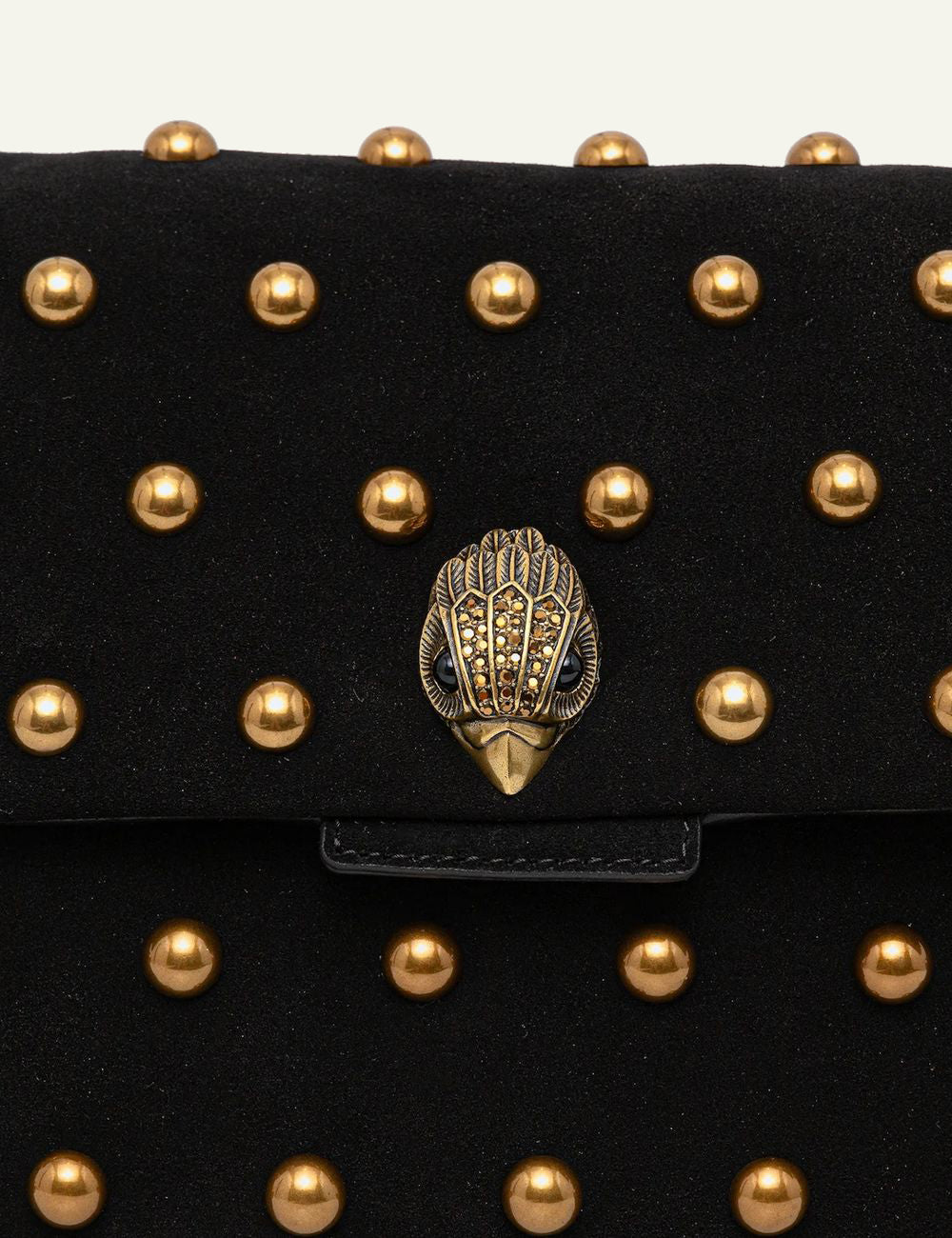 KURT GEIGER LG KENSINGTON STUDS BLACK
