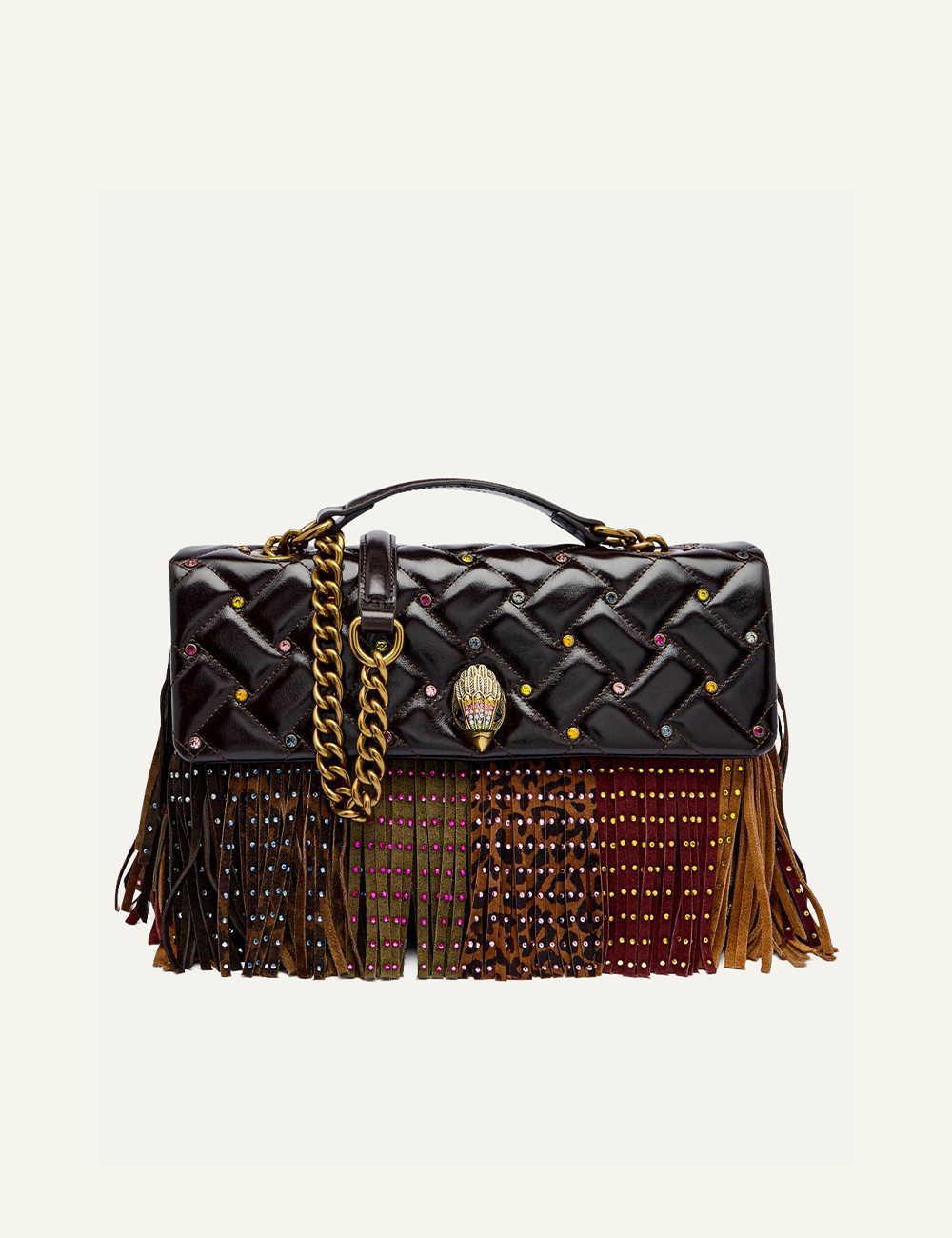 KURT GEIGER LG KENSINGTON FRINGE