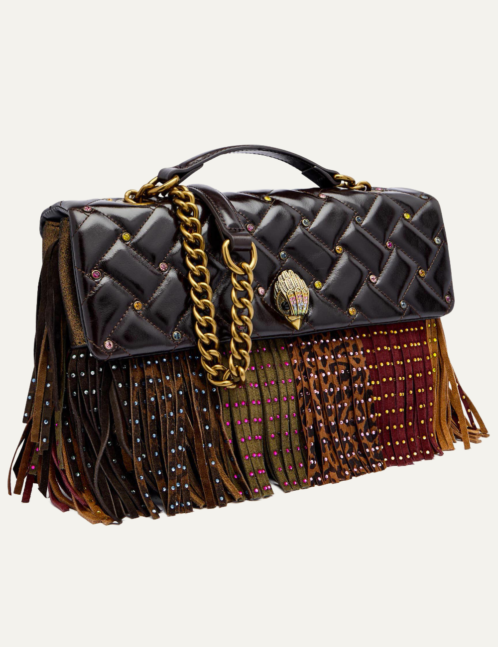 KURT GEIGER LG KENSINGTON FRINGE