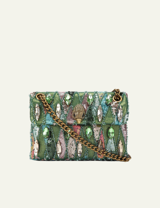 KURT GEIGER SEQUIN MINI KENSINGTON