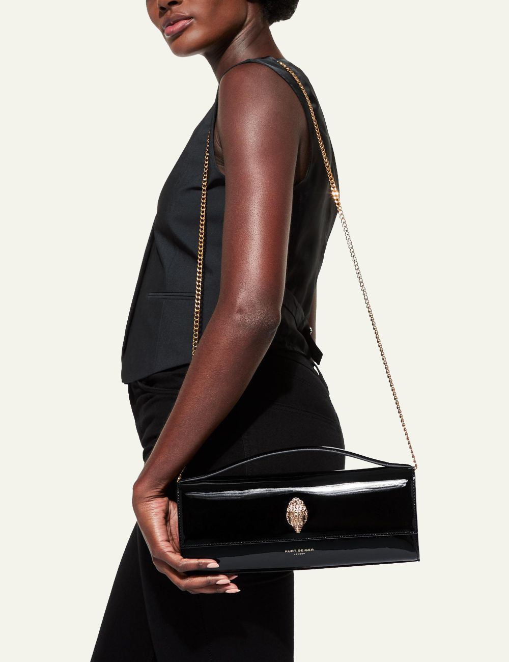 KURT GEIGER BOND LONG TOP HANDLE BAG