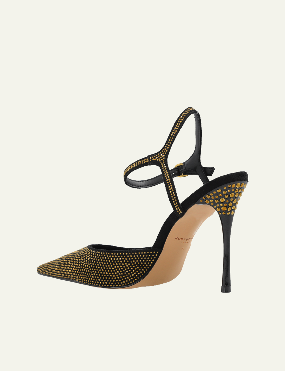 KURT GEIGER MAYFAIR POINT ANKLE STRAP