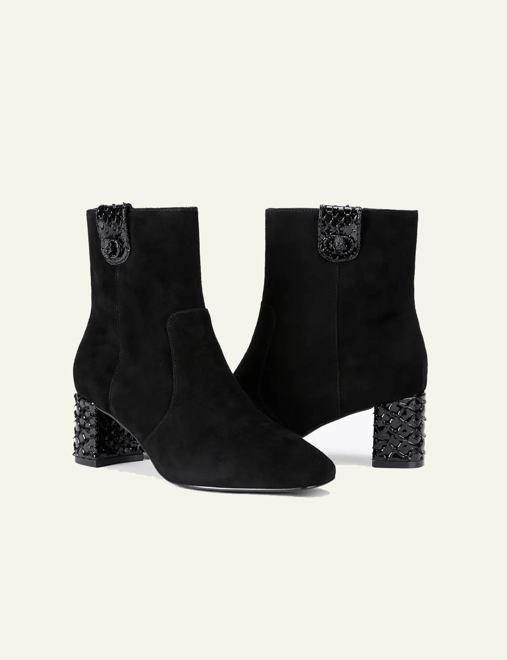 KURT GEIGER CHELSEA TRIM ANKLE BOOT