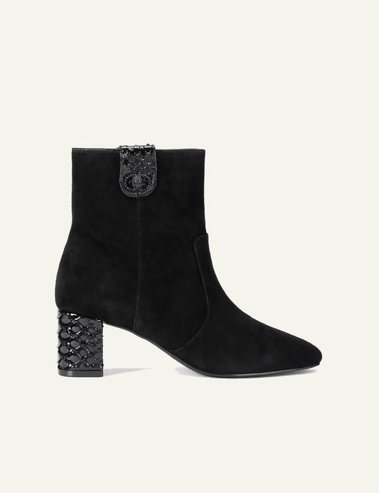 KURT GEIGER CHELSEA TRIM ANKLE BOOT