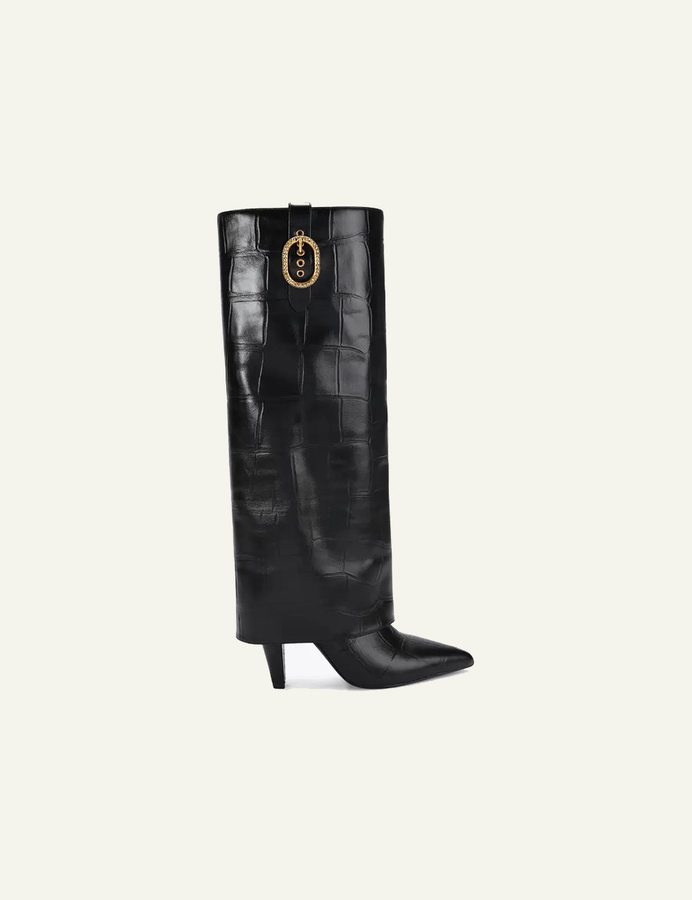 KURT GEIGER FOLD OVER TALL BOOT