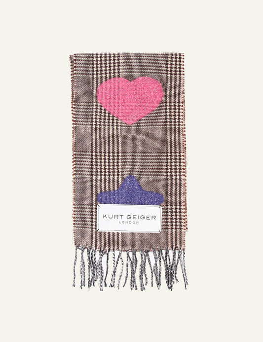 KURT GEIGER NEEDLE PUNCH SCARF