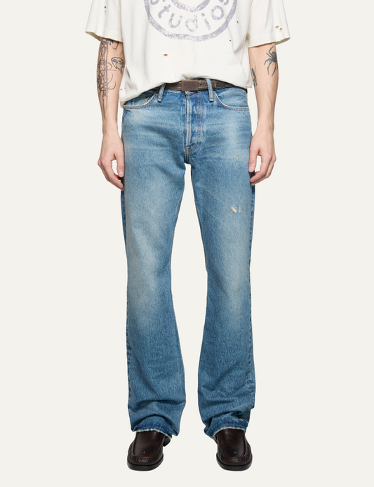 ACNE STUDIOS REGULAR FIT JEANS - 2010M VINTAGE BLUE