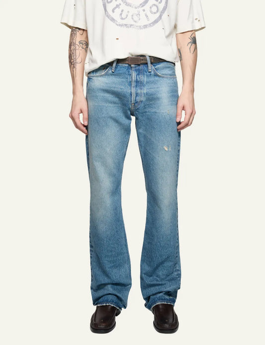 ACNE STUDIOS REGULAR FIT JEANS - 2010M VINTAGE BLUE