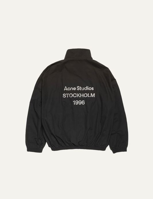 ACNE STUDIOS LOGGO ZIPPER JACKET BLACK
