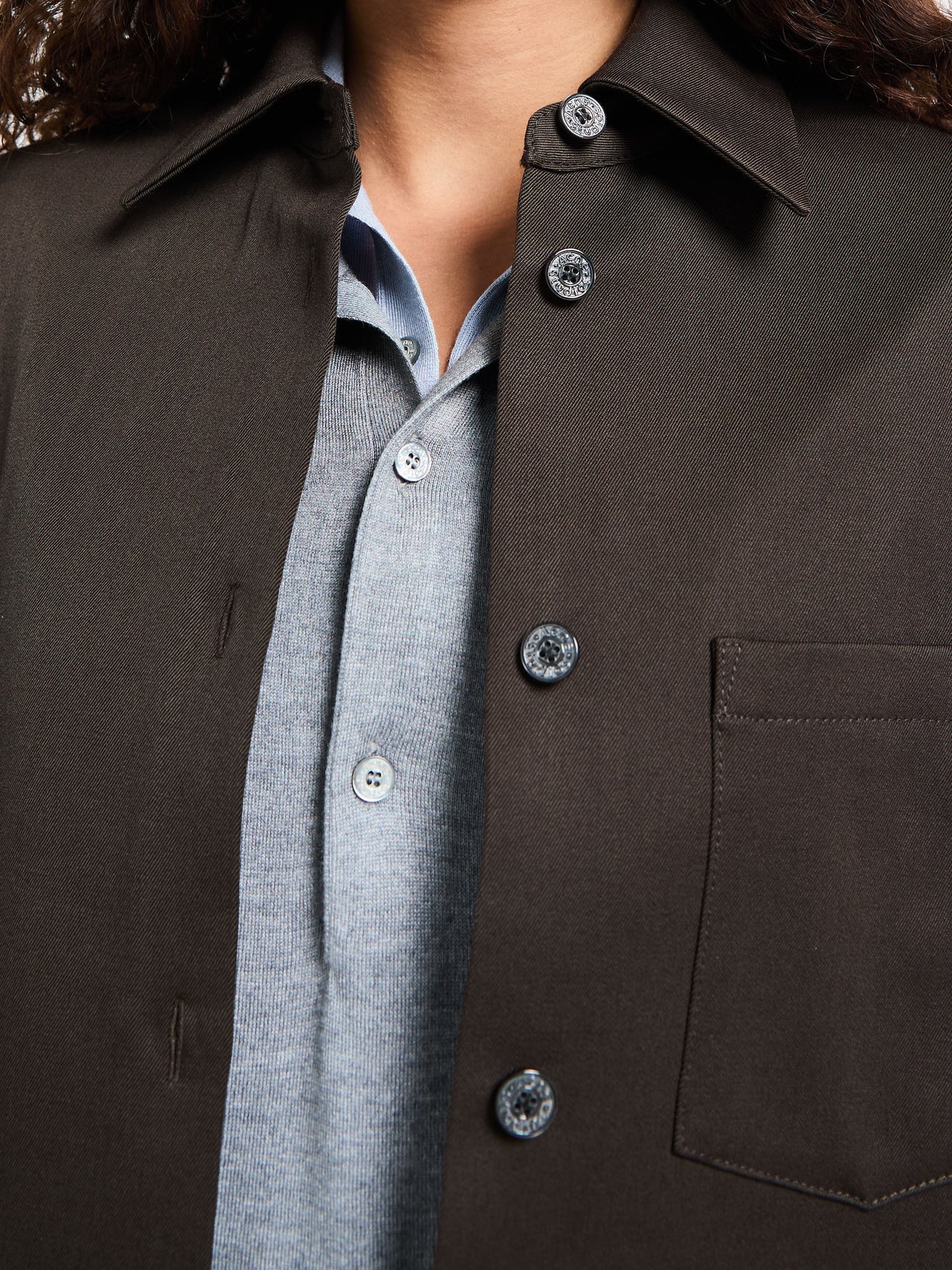 ACNE STUDIOS SUIT JACKET BROWN