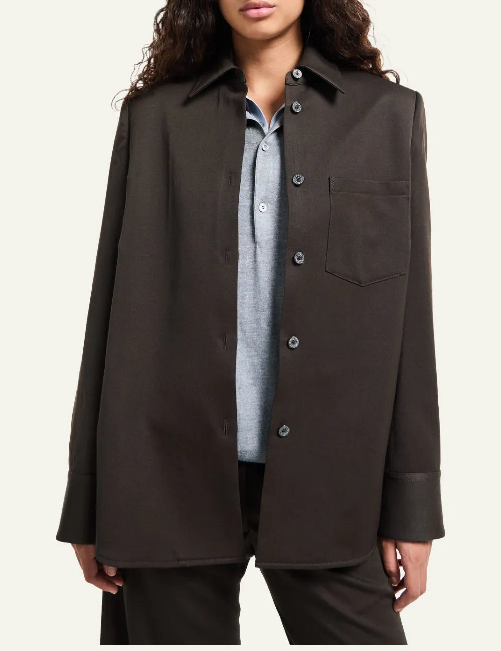 ACNE STUDIOS SUIT JACKET BROWN