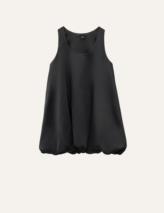 ELEH MINI BALLOON SATIN DRESS