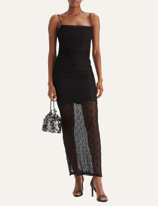 ELEH SLIM FIT MAXI DRESS