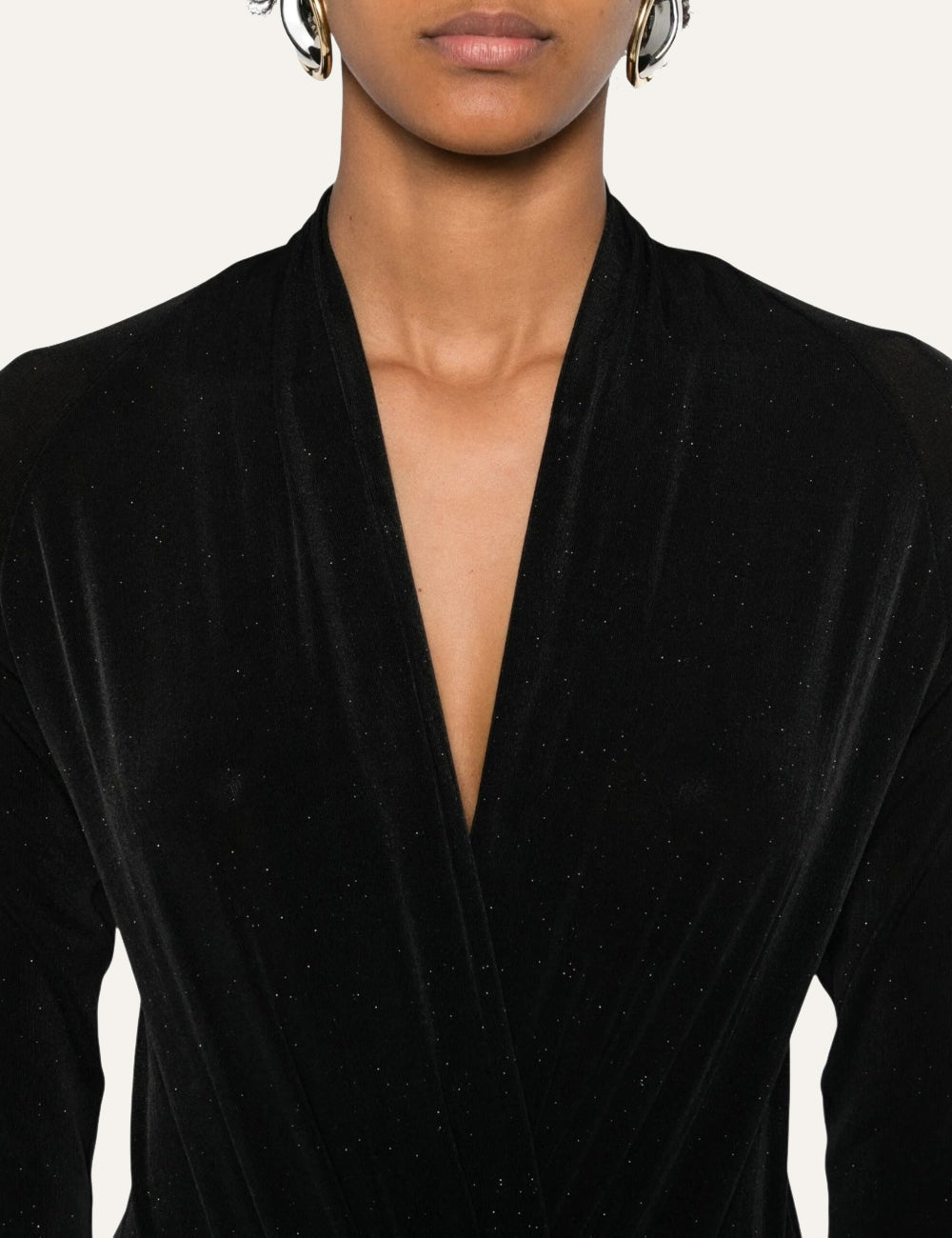 ELEH SPARKLE WRAP BODYSUIT