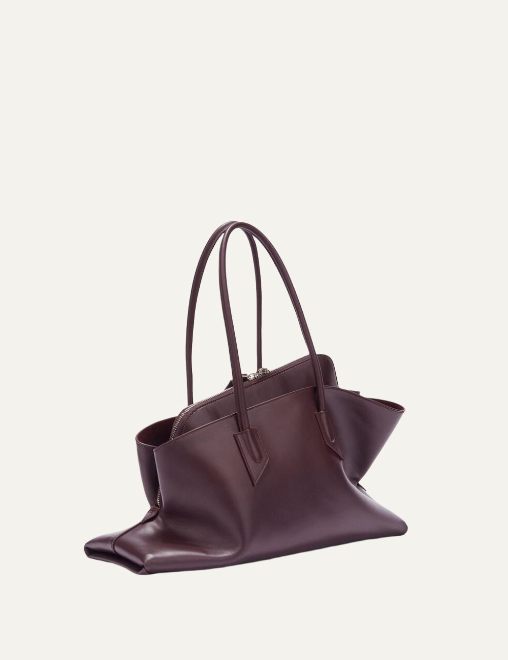 THE ATTICO 'LA PASSEGGIATA MEDIUM' PLUM'