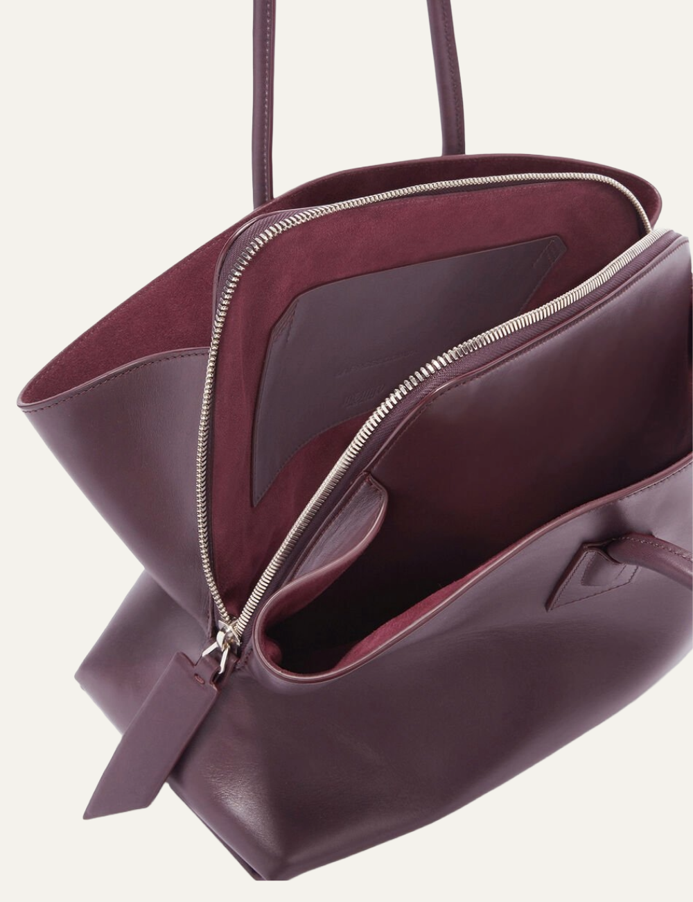 THE ATTICO 'LA PASSEGGIATA MEDIUM' PLUM'