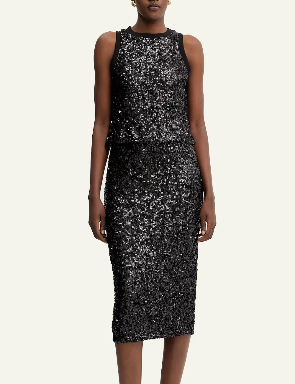 MARELLA FILLY BLACK SEQUINS