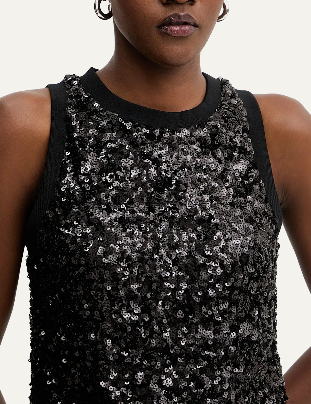 MARELLA FILLY BLACK SEQUINS