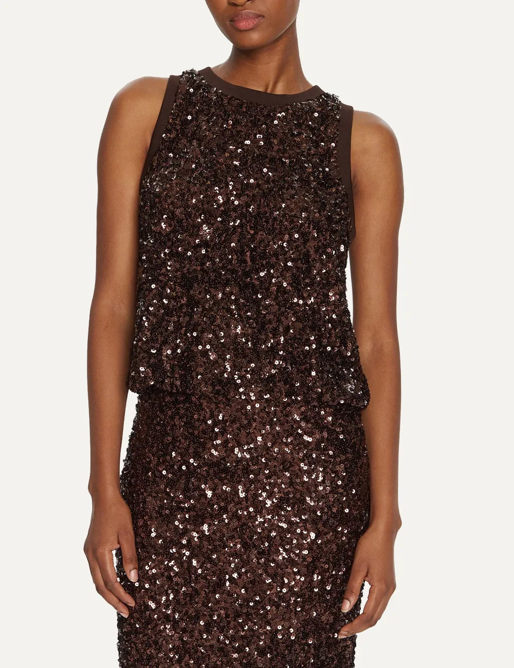MARELLA FILLY BROWN SEQUINS