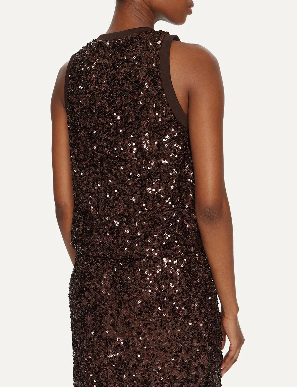 MARELLA FILLY BROWN SEQUINS