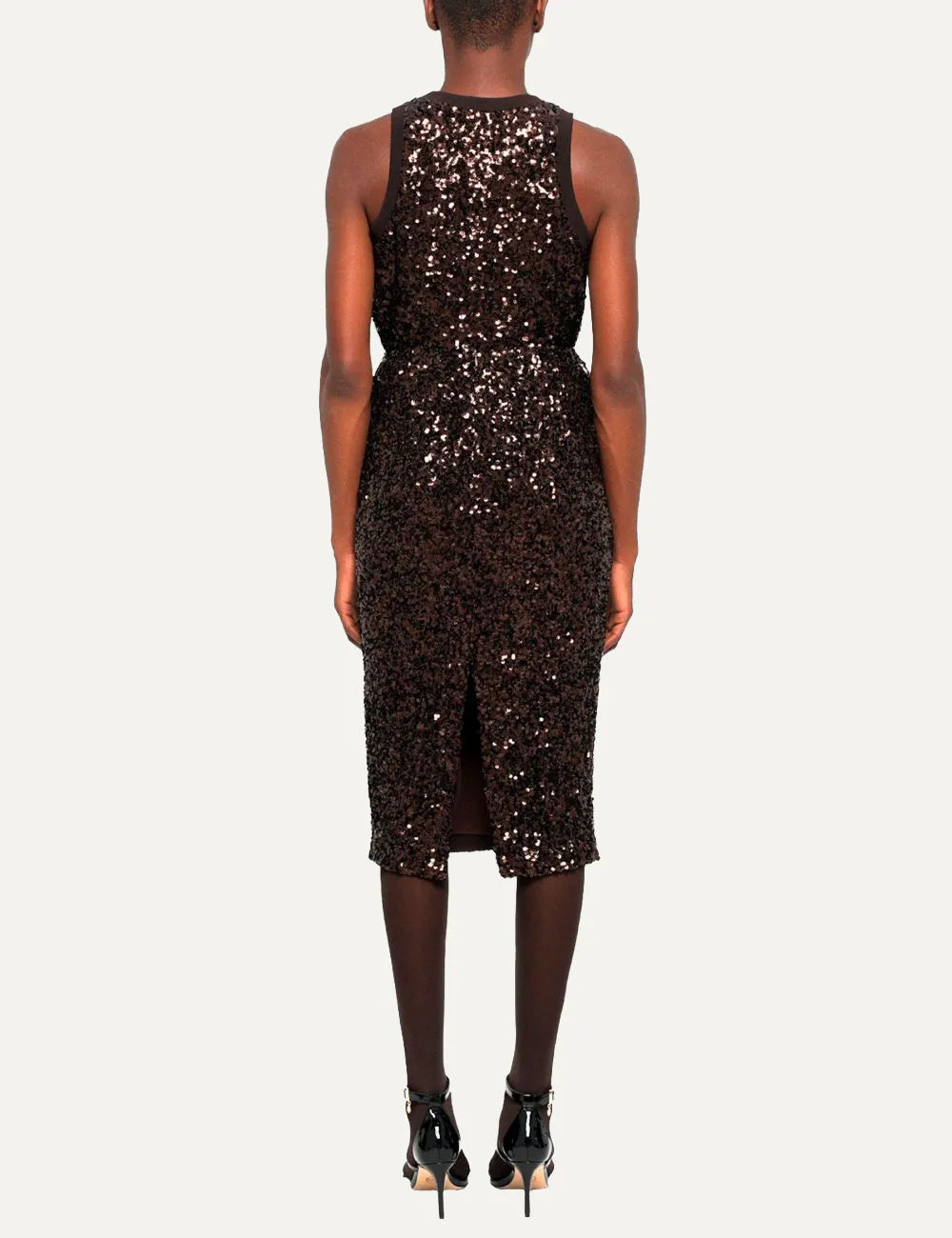MARELLA RENNES BROWN SEQUINS