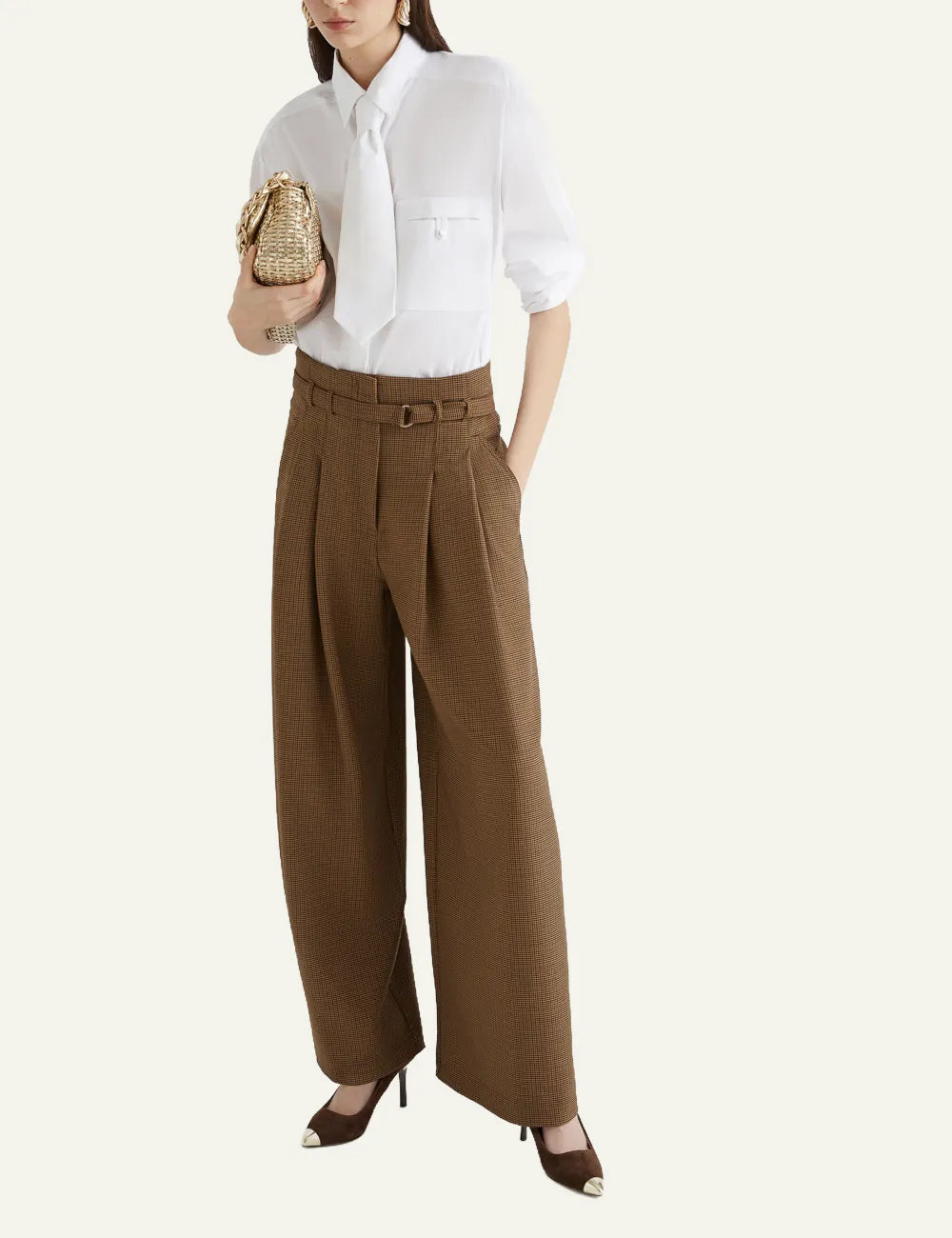 MARELLA BONDENO CAMEL PLAIN