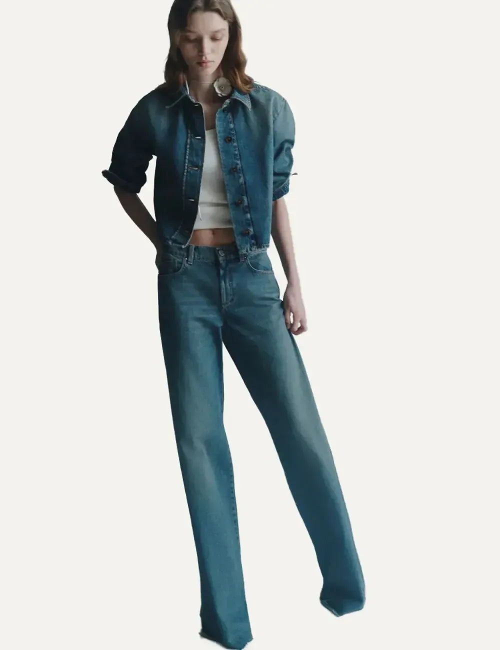 MARELLA WLEG PRUSSIAN BLUE