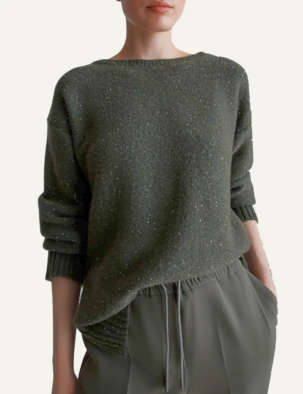 MARELLA ECCELSO OLIVE PLAIN