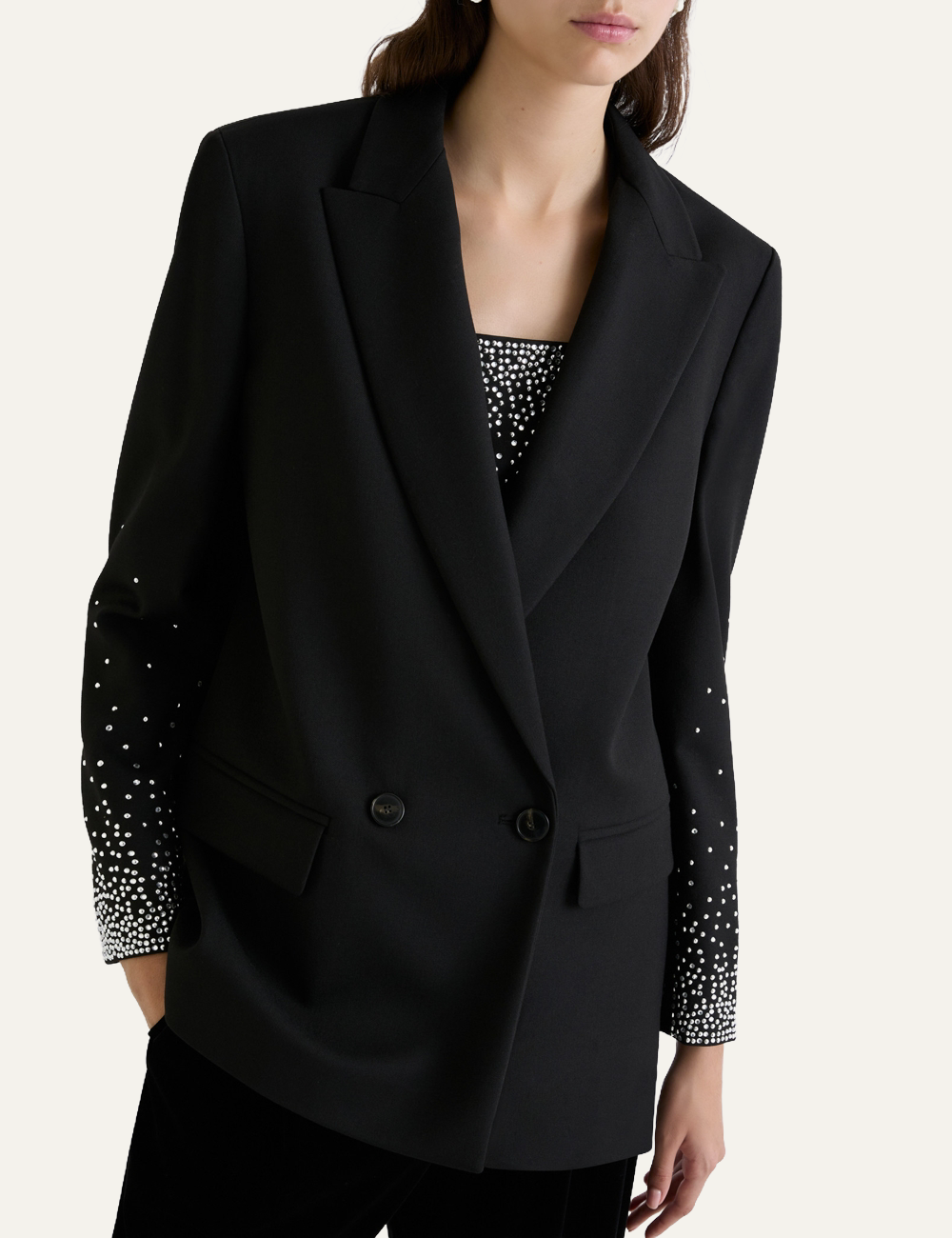 MARELLA BURANO BLACK STRASS