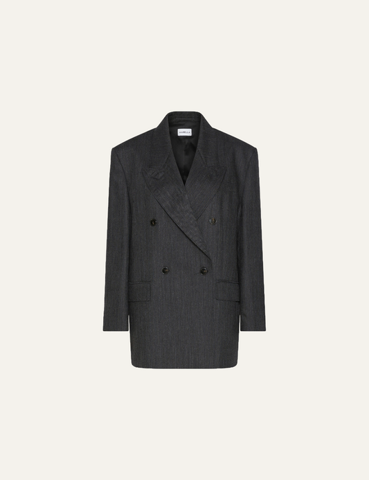 MARELLA CRASSO GREY PINSTRIPES