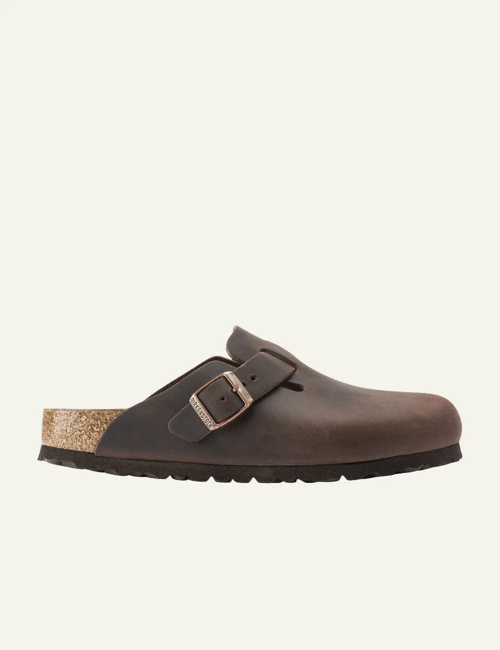 BIRKENSTOCK LEATHER BOSTON HABANA