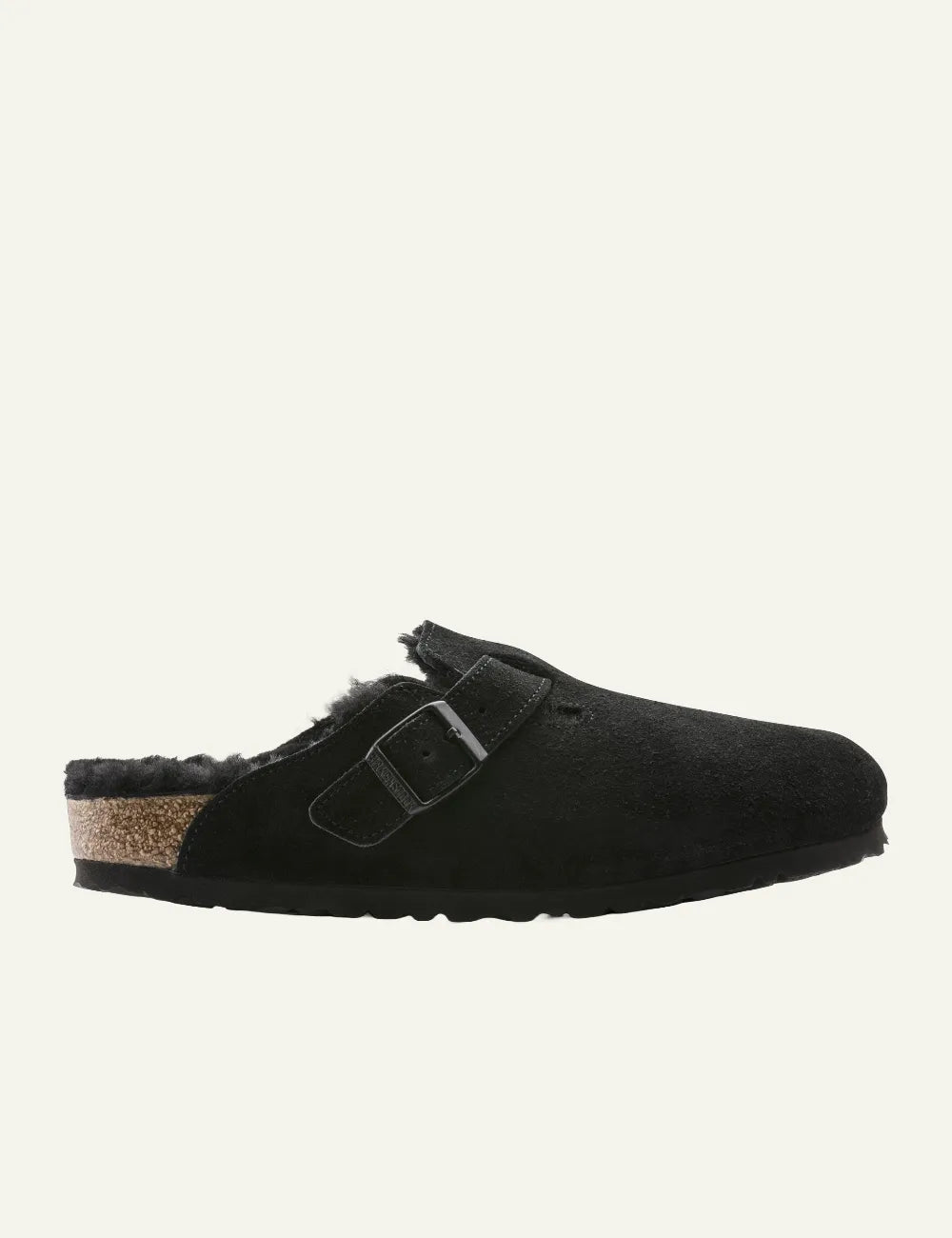 BIRKENSTOCK LEATHER BOSTON BLACK