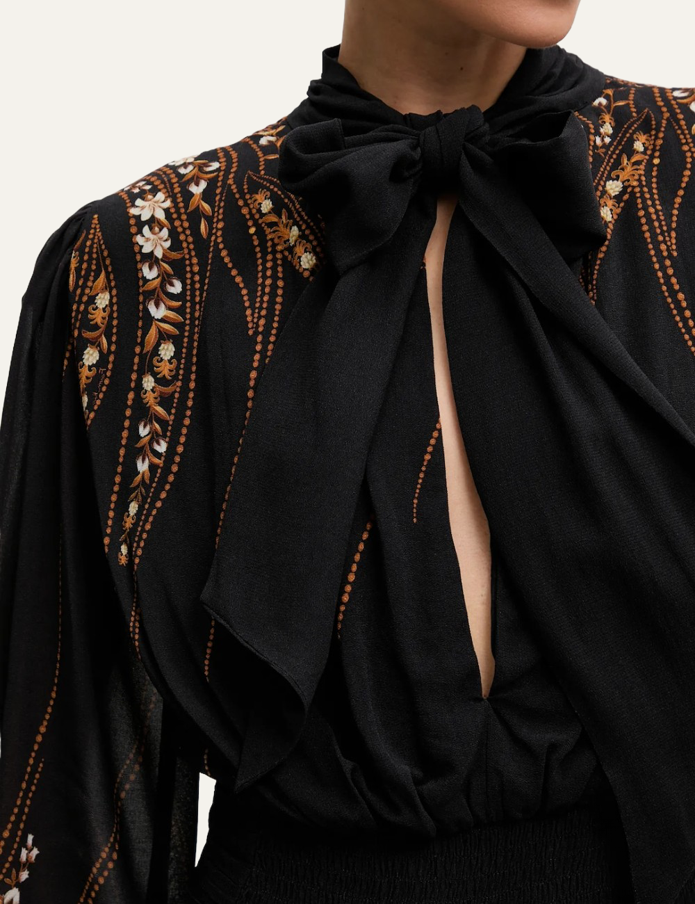 FARM RIO GARDEN SILHOUETTE BLACK