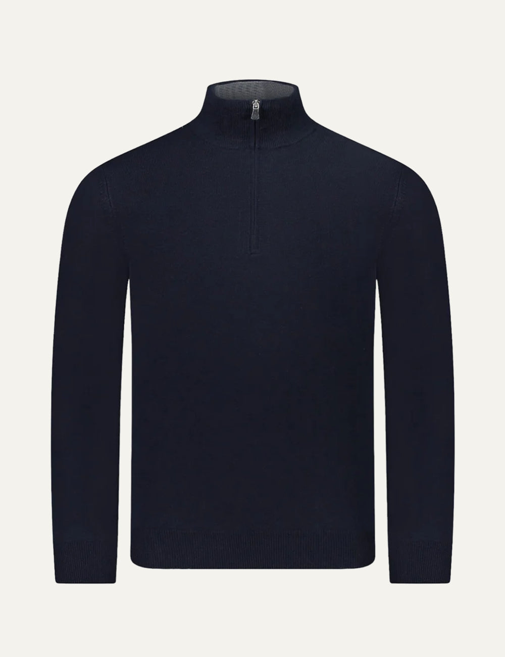 GRAN SASSO MOCK ZIP BLUE