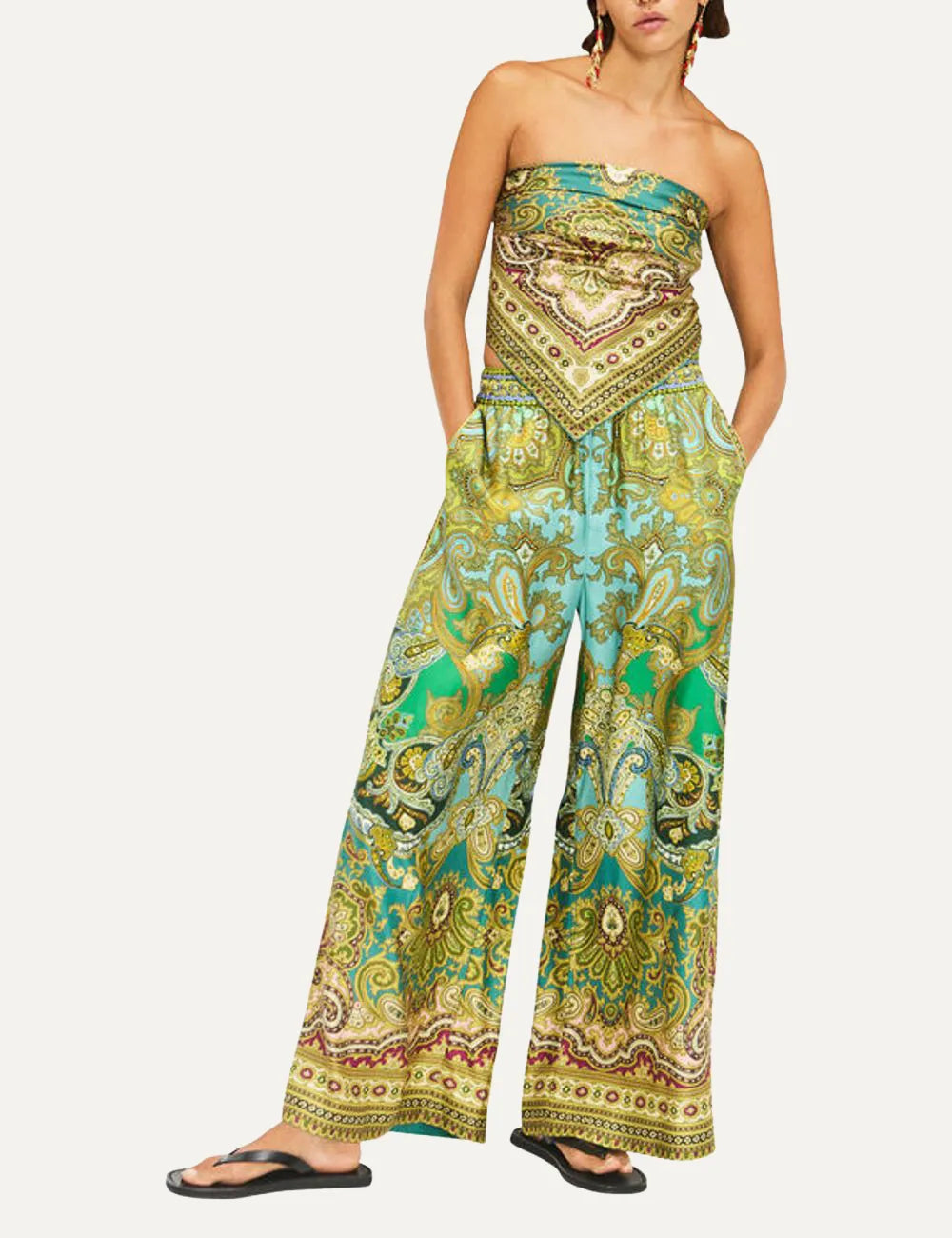 ALEMAIS CLEMENZA SILK PANT