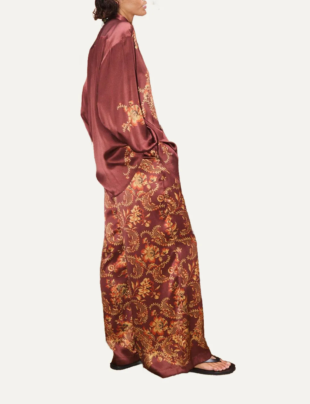 ALEMAIS SERAPHINA SILK PANT