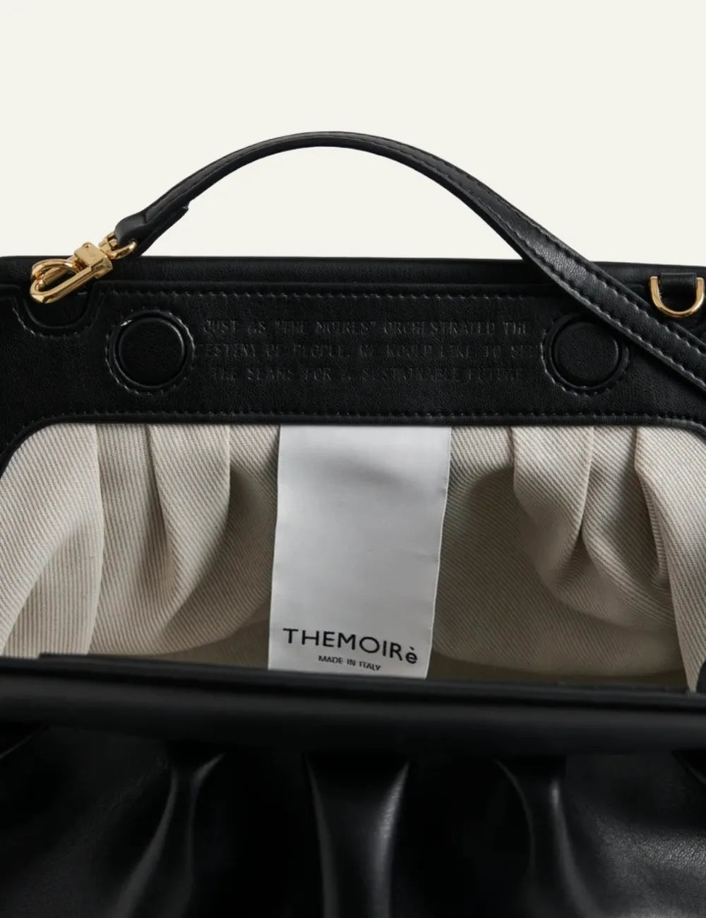 THEMOIRe AFRODITE FABRIC BLACK