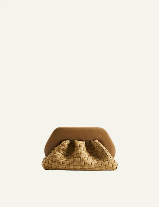 THEMOIRe TIA MICRO WEAVED SUEDE BISCUIT