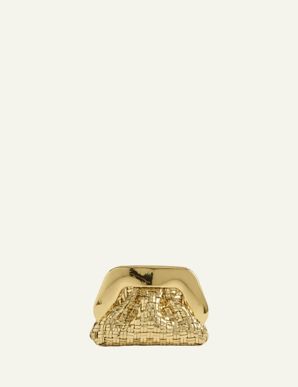 THEMOIRe GEA MICRO WEAVED LAMINATED GOLD