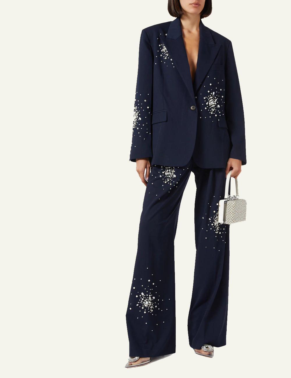 DES PHEMMES WIDE SUIT PANT