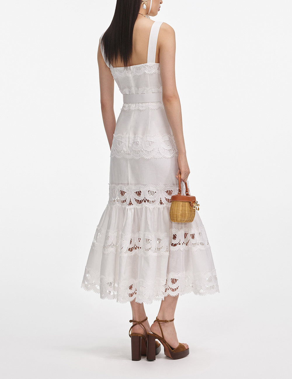 SELF-PORTRAIT MIDI DRESS