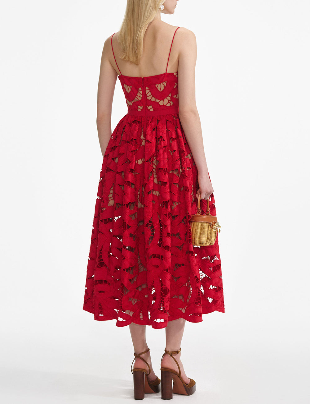 SELF-PORTRAIT MIDI DRESS