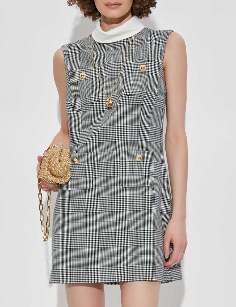 SELF-PORTRAIT MINI DRESS