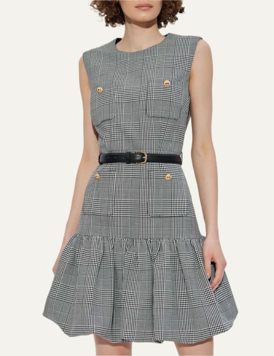 SELF-PORTRAIT MINI DRESS