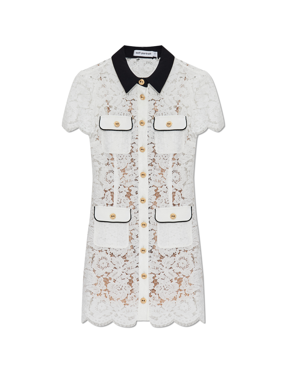 SELF-PORTRAIT MINI DRESS